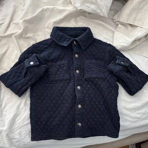 Old Navy Kids Quilted Black Shirt